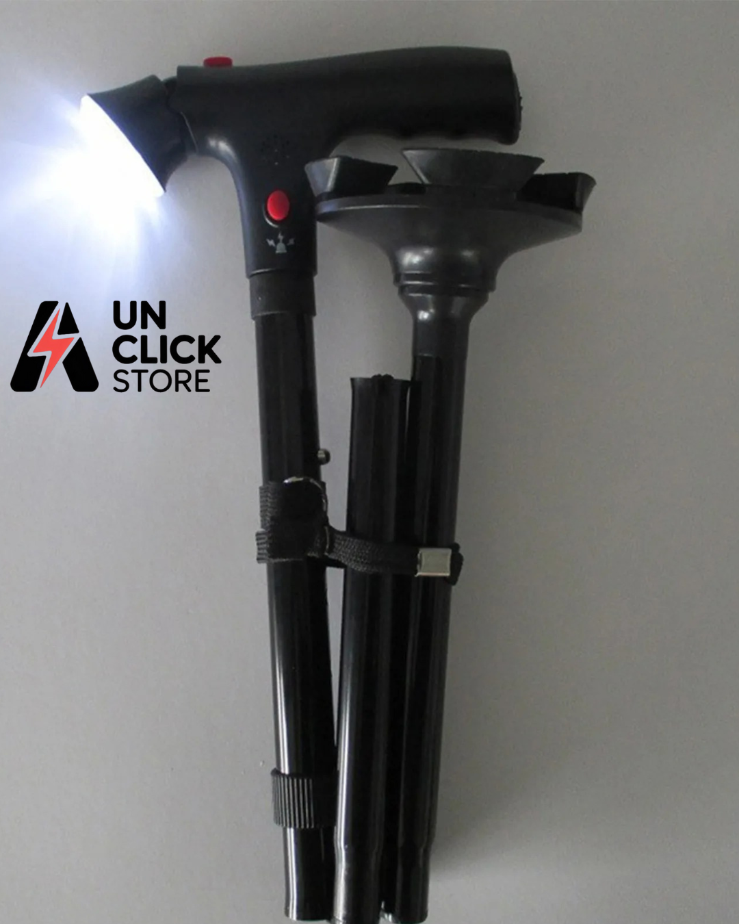 BASTÓN PLEGABLE CON LUZ LED