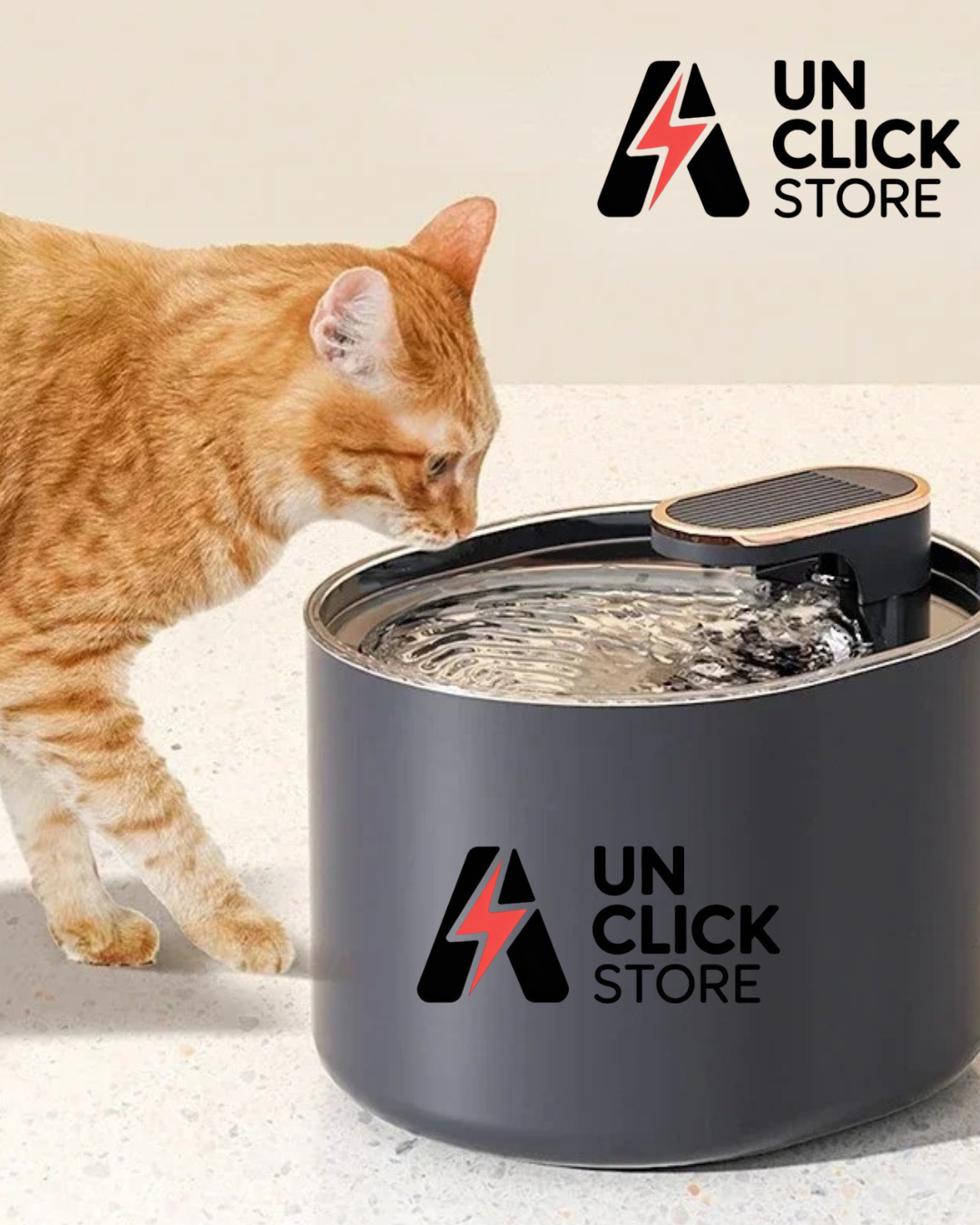 Fuente De Agua Mascotas con Sensor