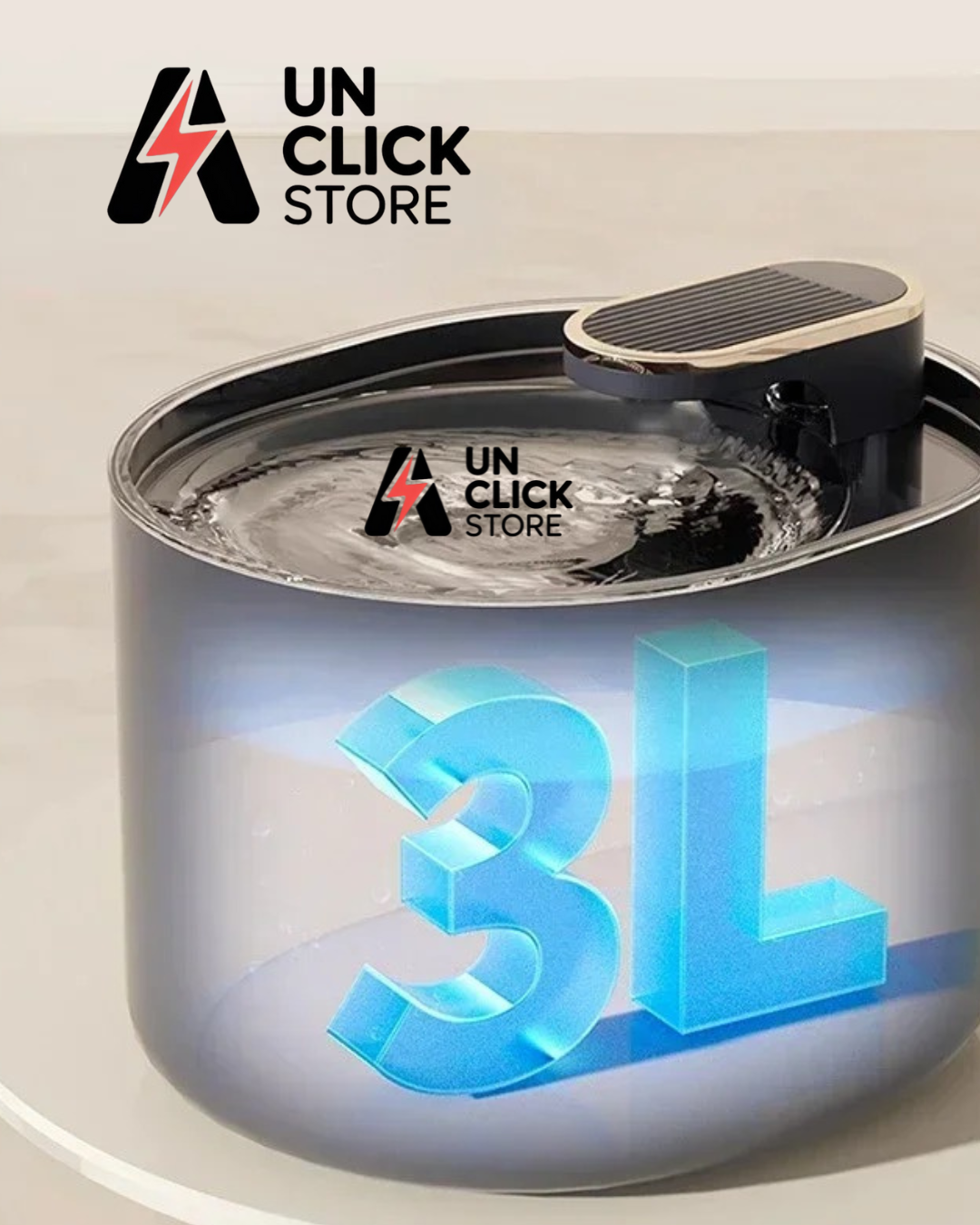 Fuente De Agua Mascotas con Sensor