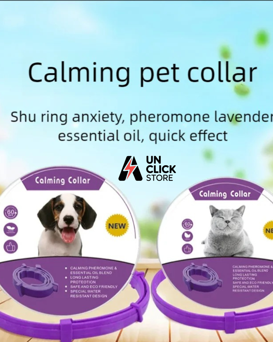 COLLAR RELAJANTE PARA MASCOTAS